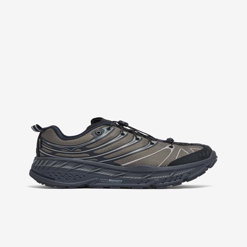 Hoka - Men's Haven Stinson Evo - (Jet Black/Tarmac)