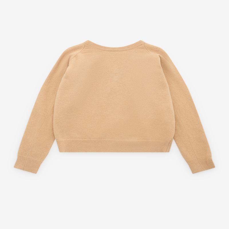 Maison Margiela - Women's V-Neck Jumper - (Beige)