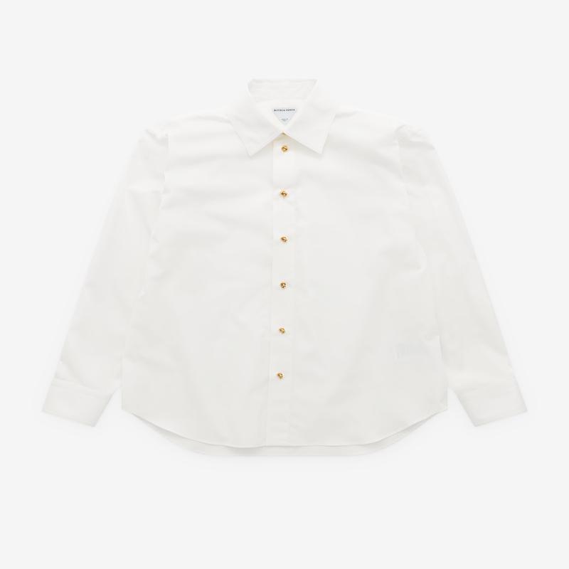 Bottega Veneta - Women's Cotton Poplin Shirt - (White)