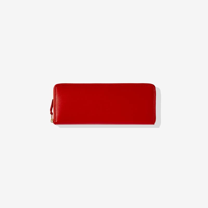 CDG Wallet - Classic Colour Zip Around Wallet - (Orange SA0110C)