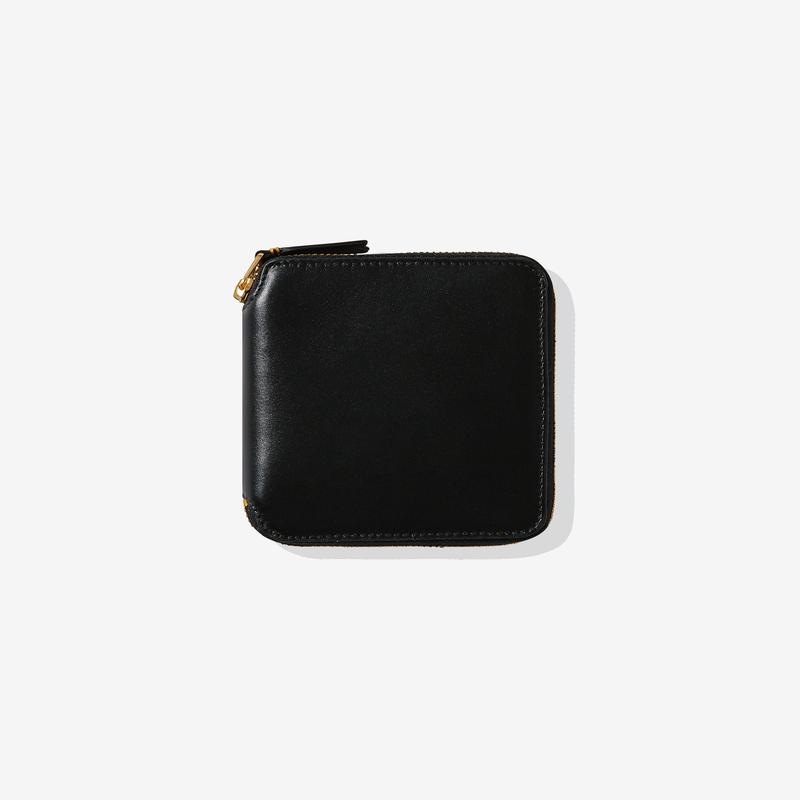 CDG Wallet - Classic Leather Full Zip Around Wallet - (Black SA2100)