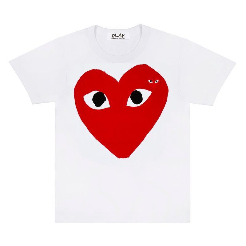 Play - Red T-Shirt - (White)