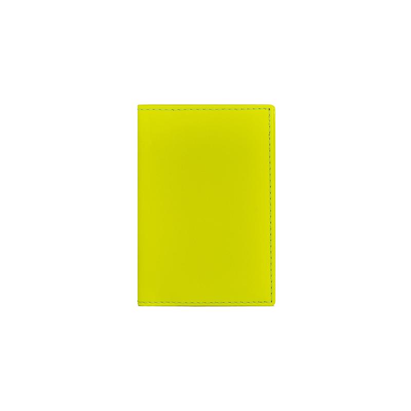 CDG Wallet - Super Fluo Bifold Wallet - (Yellow SA6400SF)
