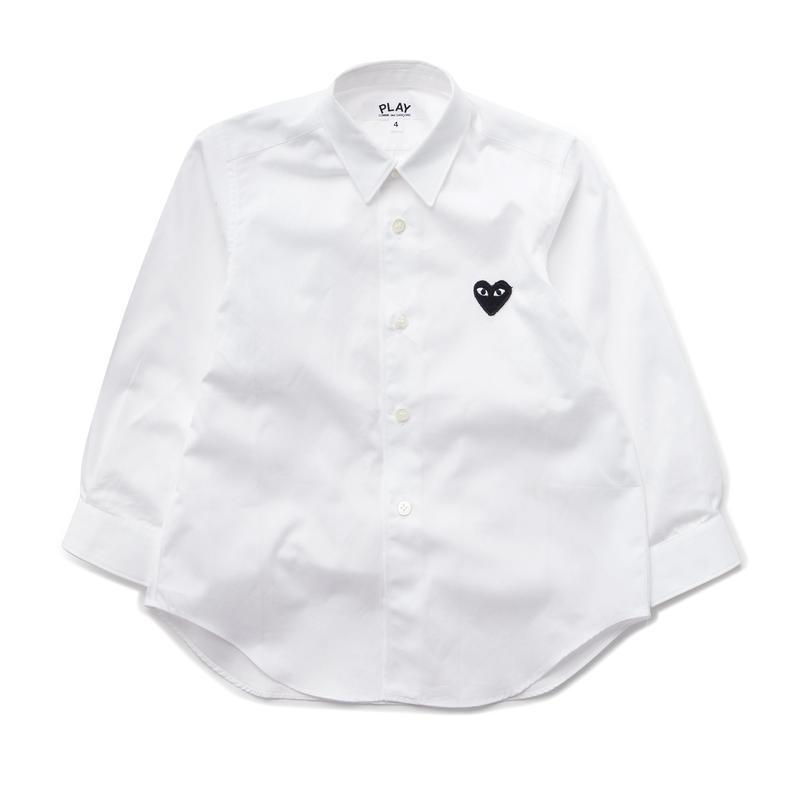 Play - Black Kids Shirt - (White)