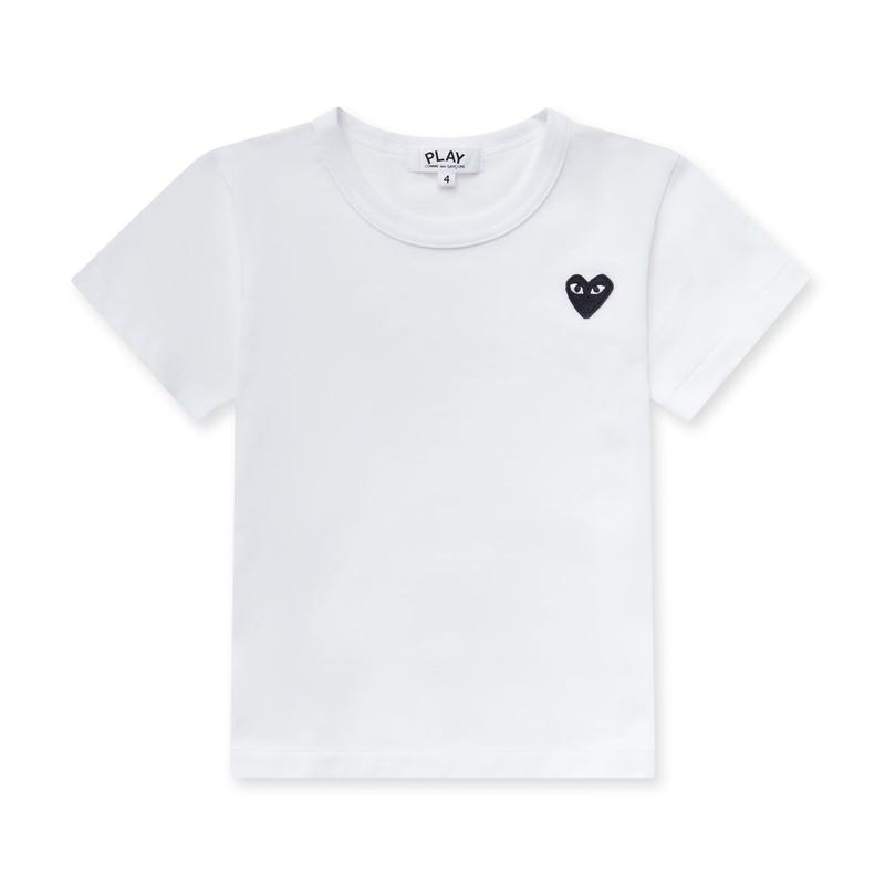 Play - Black Kids T-Shirt - (White)