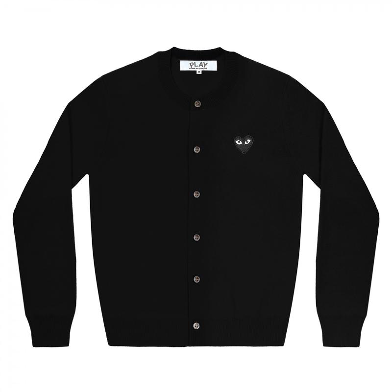 Play - Black Womens Cardigan - (Black)
