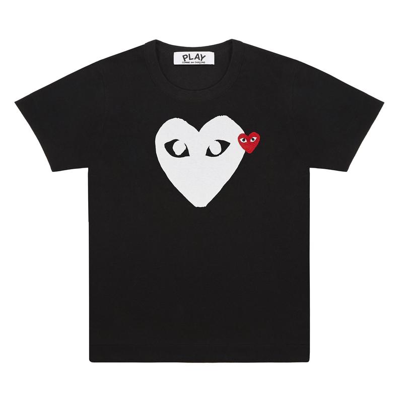 Play - Red T-Shirt - (Black/White)