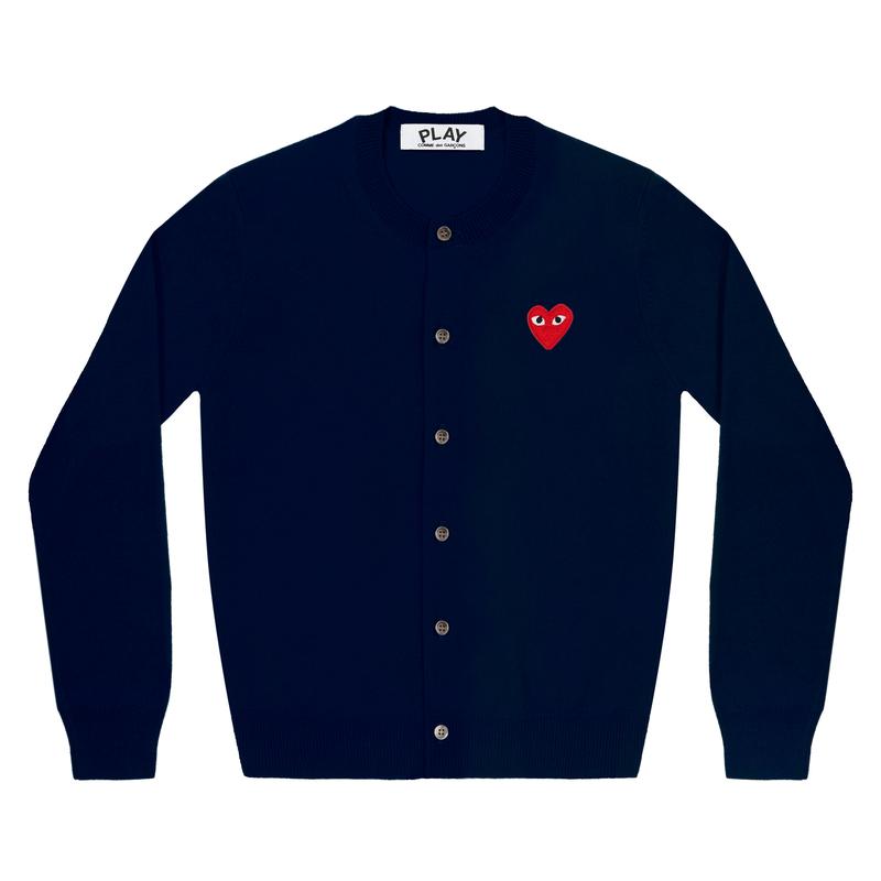 Play - Red Womens Cardigan - (Navy)