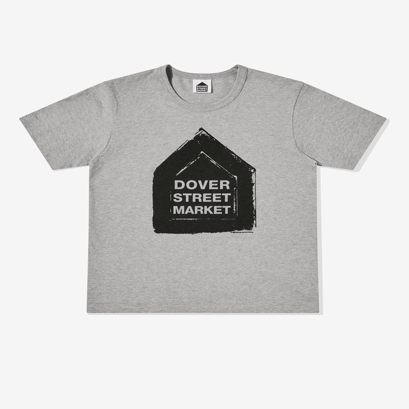 Dover Street Market - DSM Hut Logo Special T-Shirt 1 - (Grey)