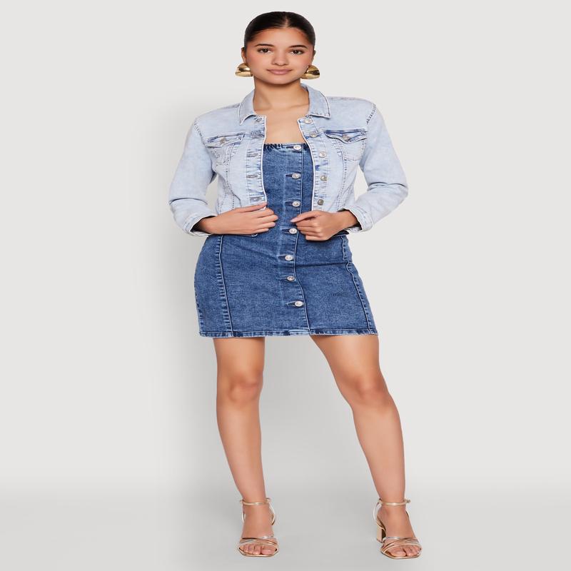 WAX Mineral Wash Jean Jacket