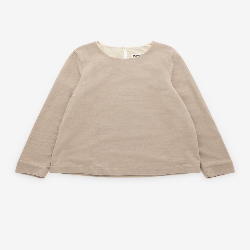 Casey Casey - Womens Easy Top - (Ecru)