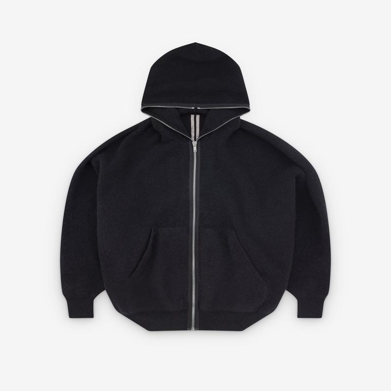 Rick Owens - Mens Gimp Hoodie - (Black)