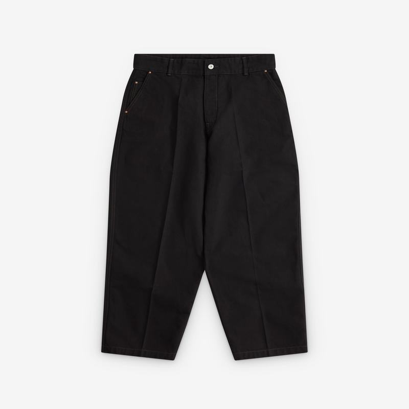 Lemaire - Mens Maxi Barrel Workwear Pants - (Black)