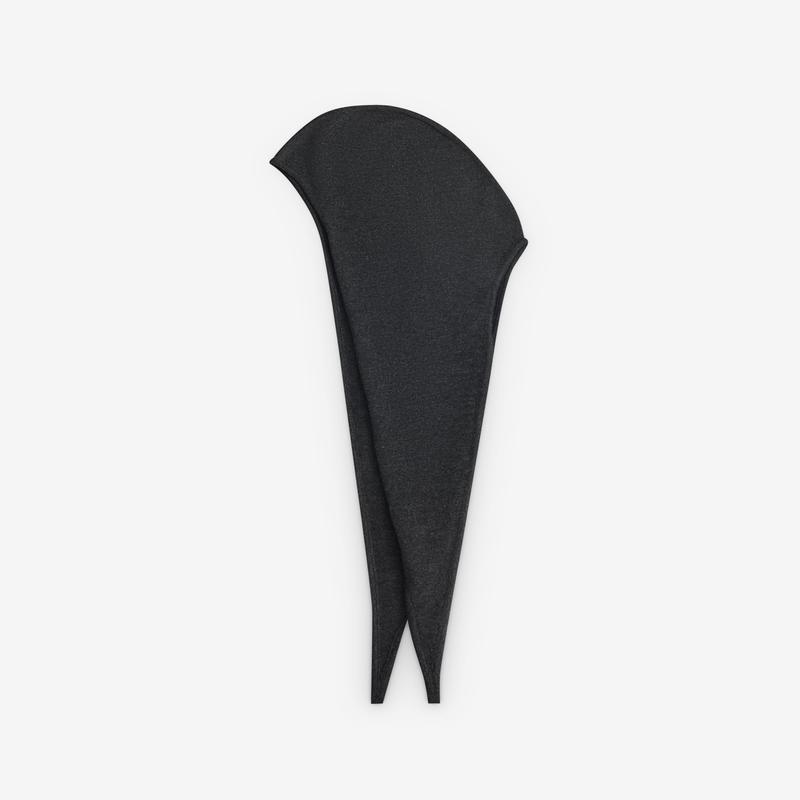 Lemaire - Womens Head Scarf - (Anthracite)