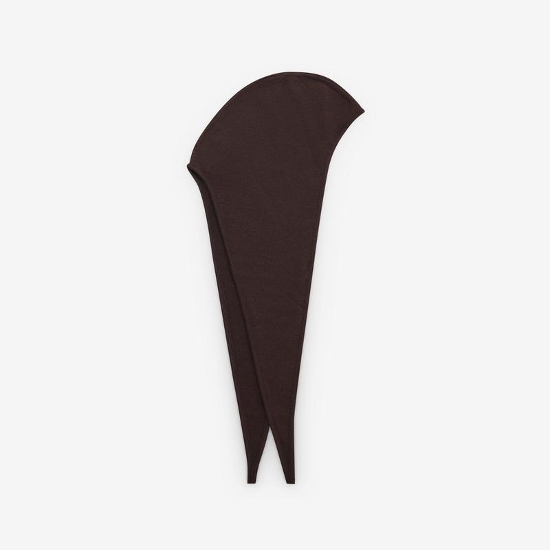Lemaire - Womens Head Scarf - (Aubergine)