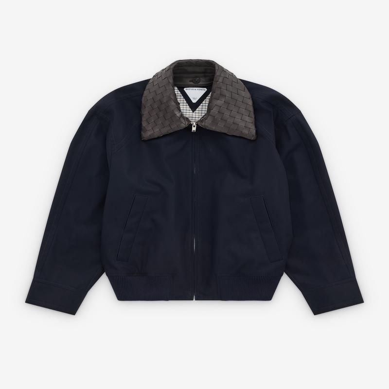 Bottega Veneta - Men's Cotton Twill Blouson - (Navy)