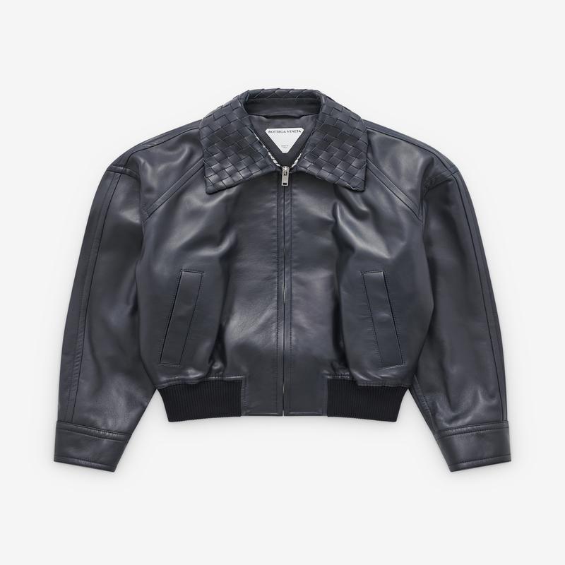 Bottega Veneta - Women's Leather Blouson - (Navy)