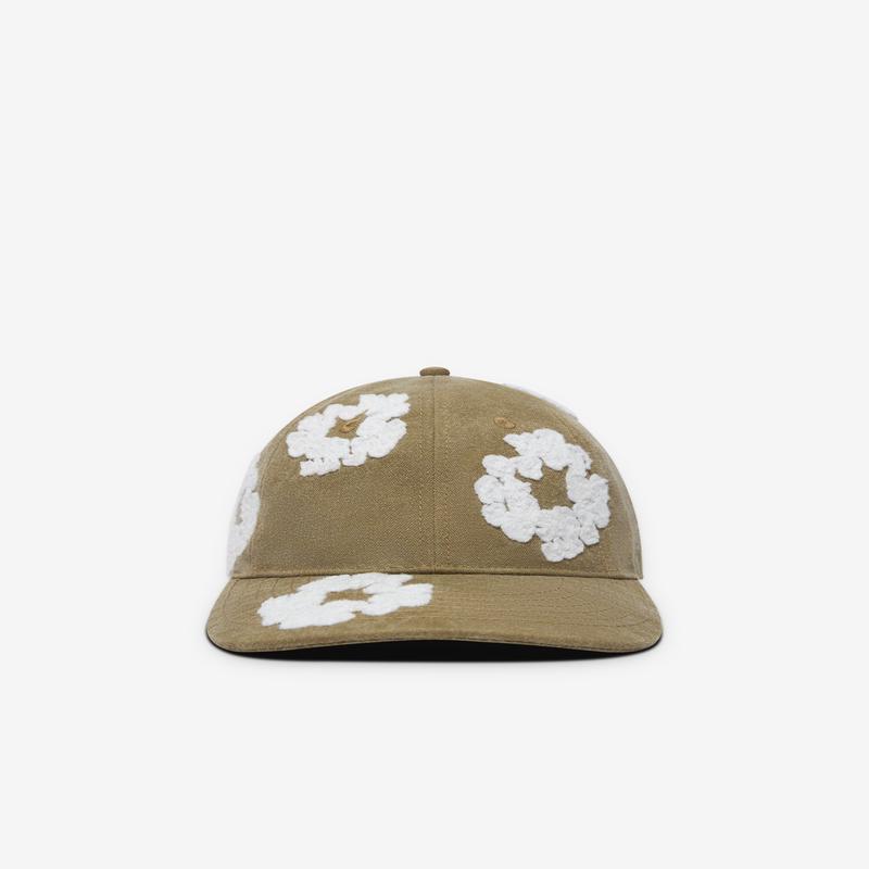 Denim Tears - Cotton Wreath Garment Dyed Cap - (Beige)