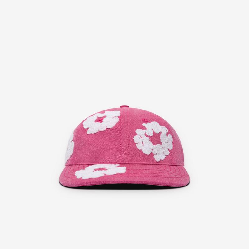 Denim Tears - Cotton Wreath Garment Dyed Cap - (Pink)