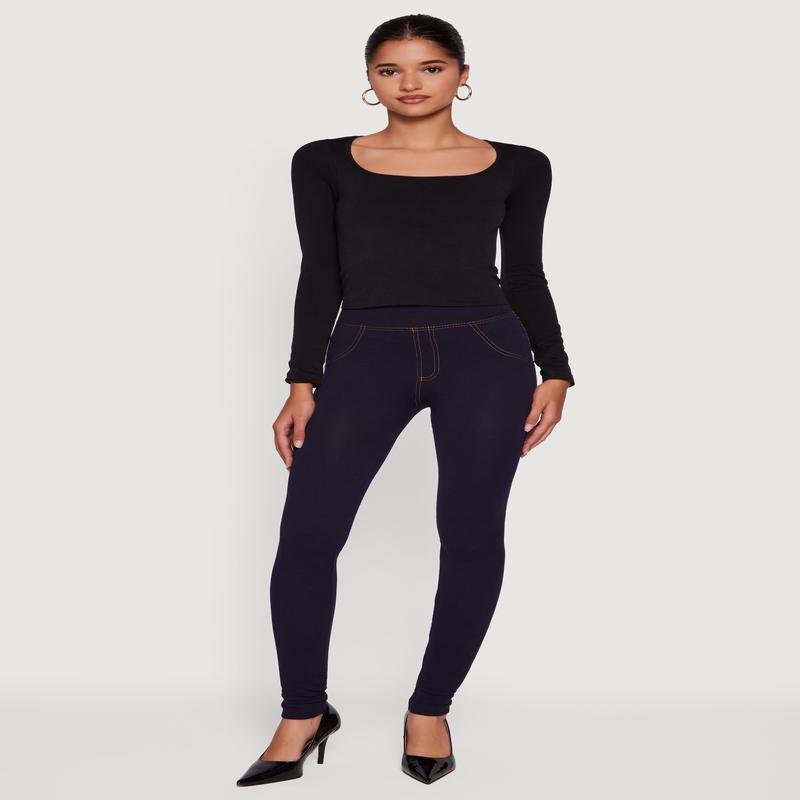 High Waisted Jeggings