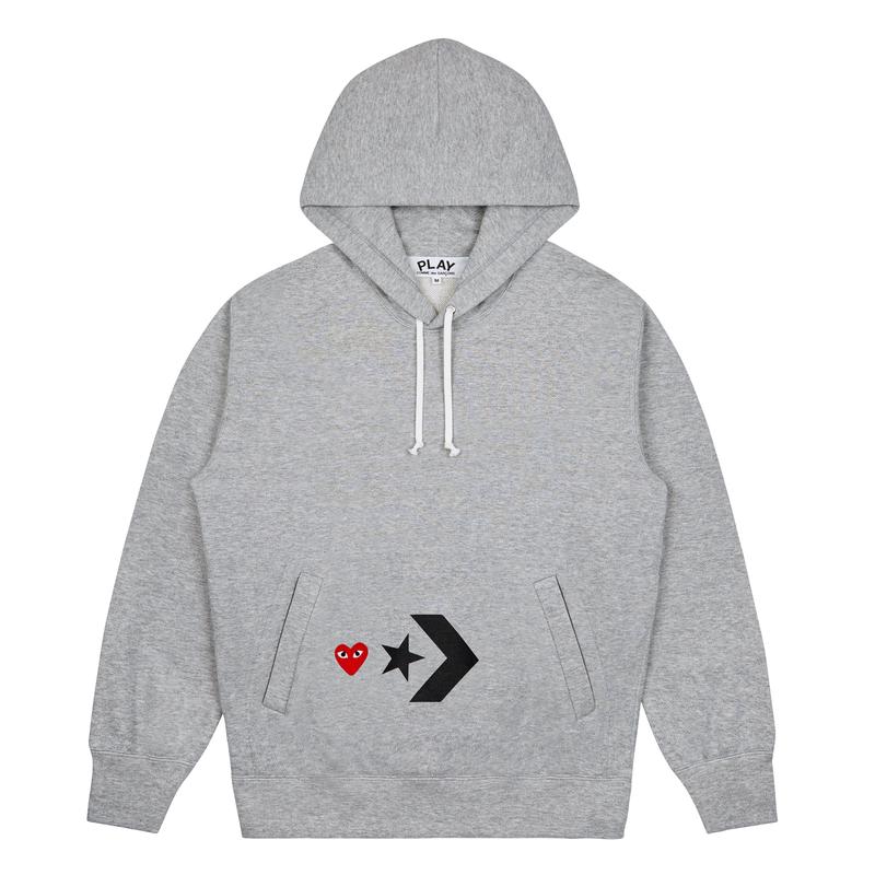 Play - Converse x Hoodie - (Grey)