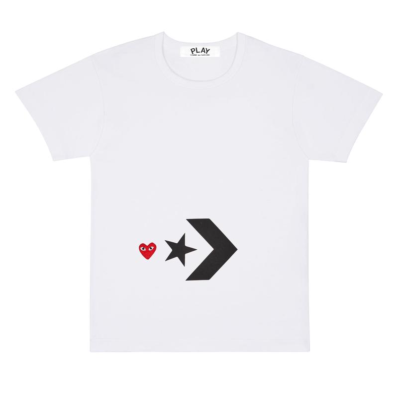 Play - Converse x T-Shirt - (White)