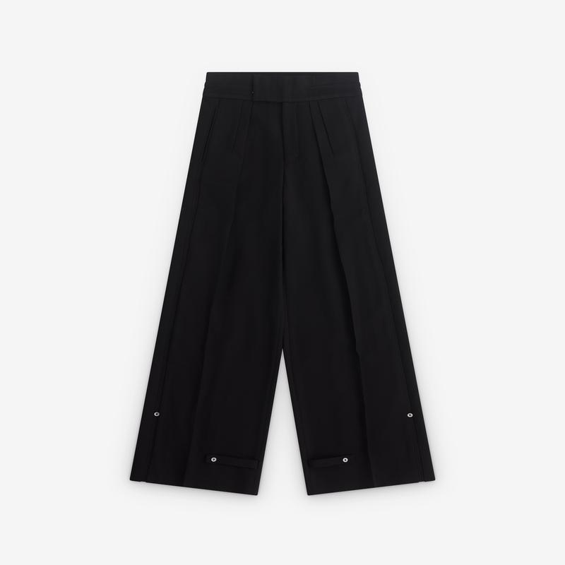 Setchu - Womens Wide Travel Pants - (Black)