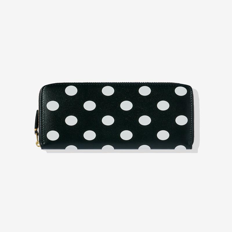 CDG Wallet - Polka Dot Printed Wallet - (SA0111PD)