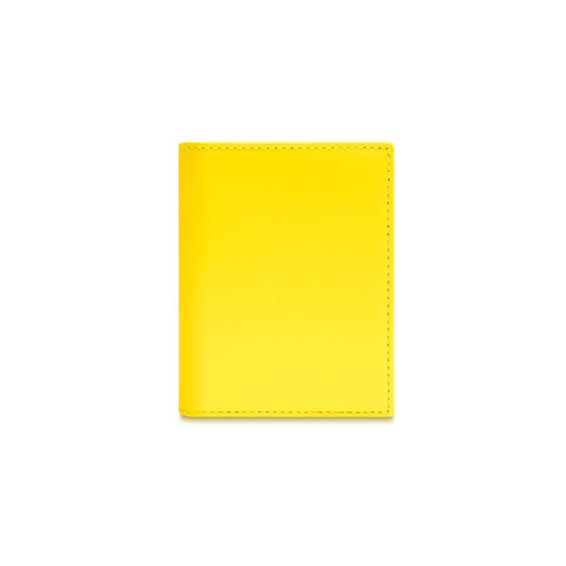 CDG Wallet - Super Fluo Yellow/Orange Bifold Wallet - (SA0641SF)
