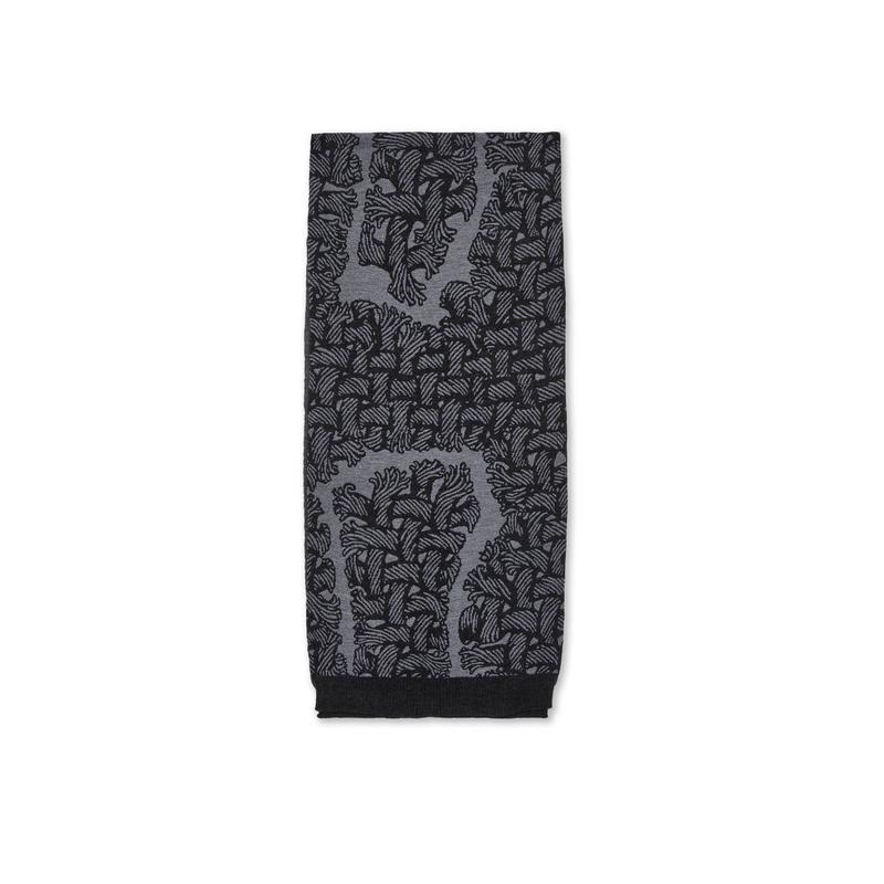 Christopher Nemeth - Knitwear RV Scarf - (Light Grey)