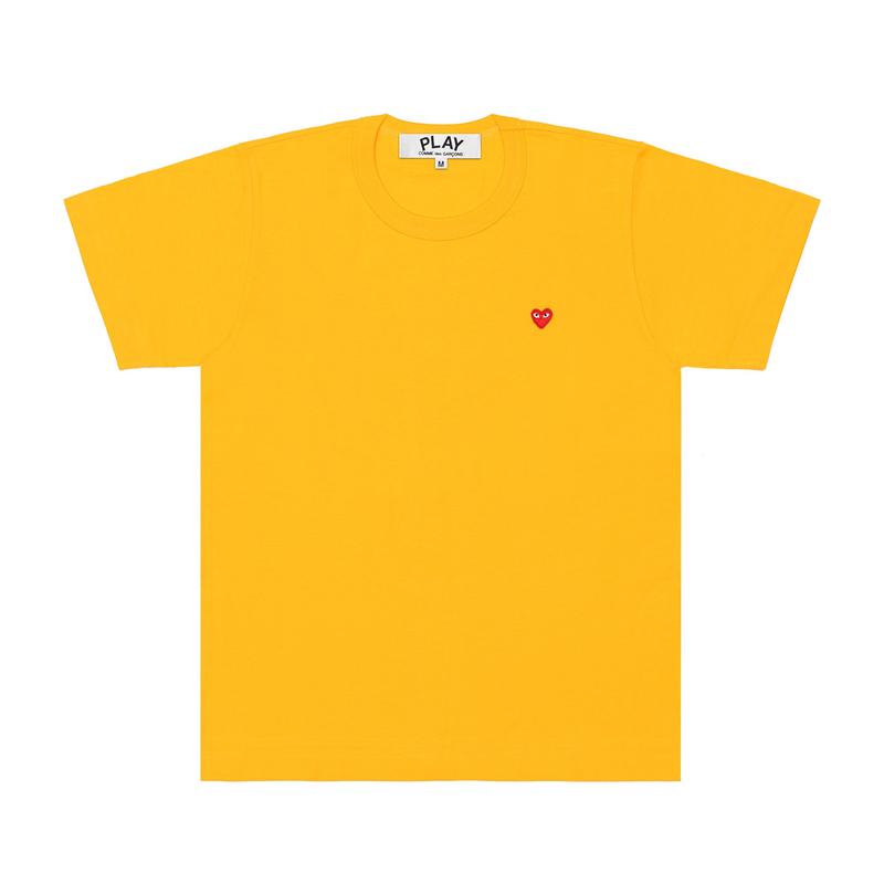 Play - Small Heart T-Shirt - (Yellow)