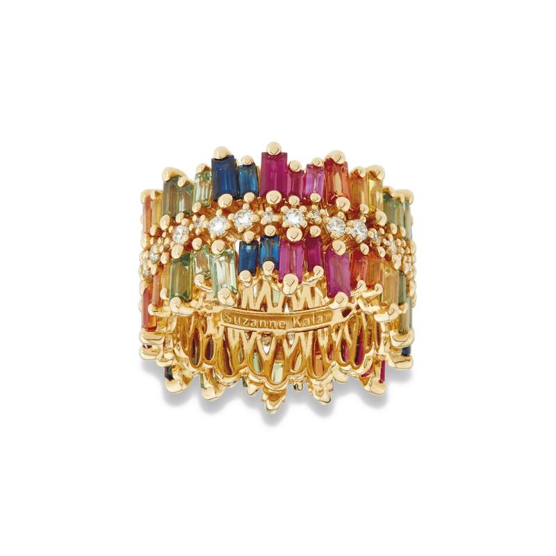 Suzanne Kalan - Triple Row Sapphire Eternity Band