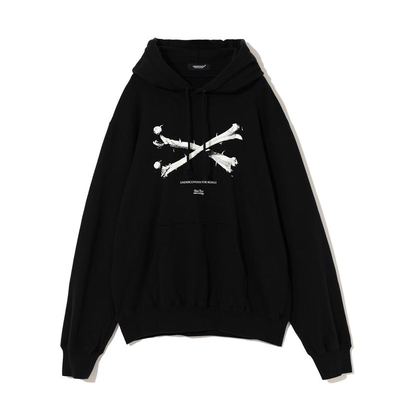 Undercover - Mens Bones Hoodie - (Black)