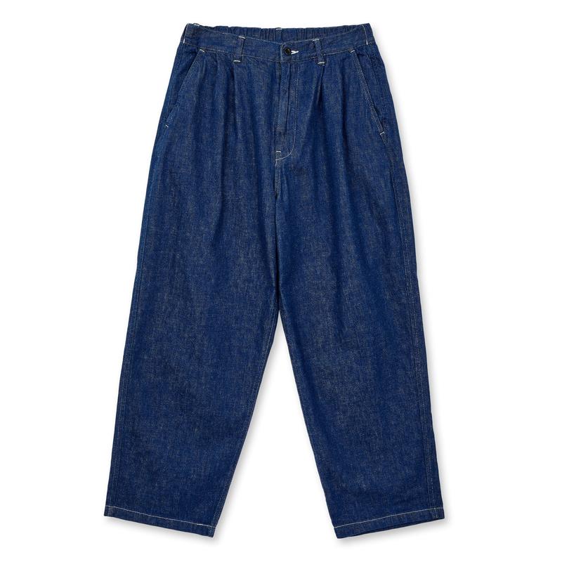 Danton - Cotton Twill Easy Pants - (Indigo)