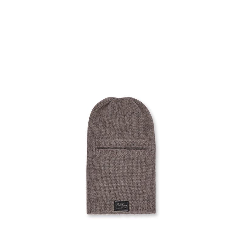 Raf Simons - Mens Mohair Balaclava - (Taupe)