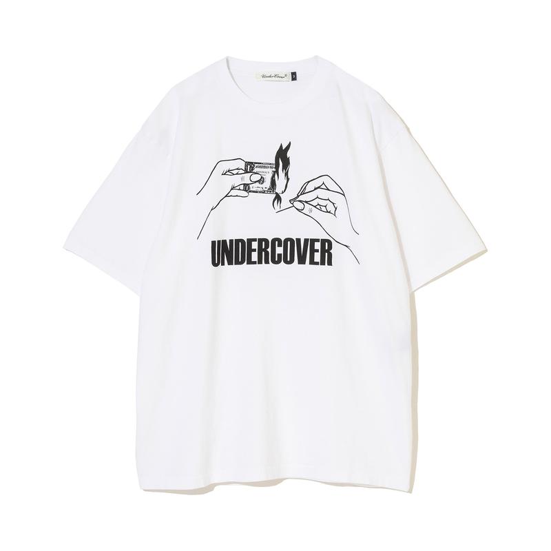 Undercover - Mens Flame T-Shirt - (White)