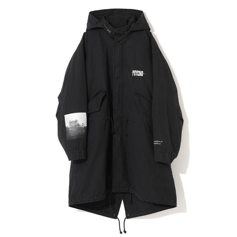 Undercover - Mens Psycho Fishtail Parka - (Black)