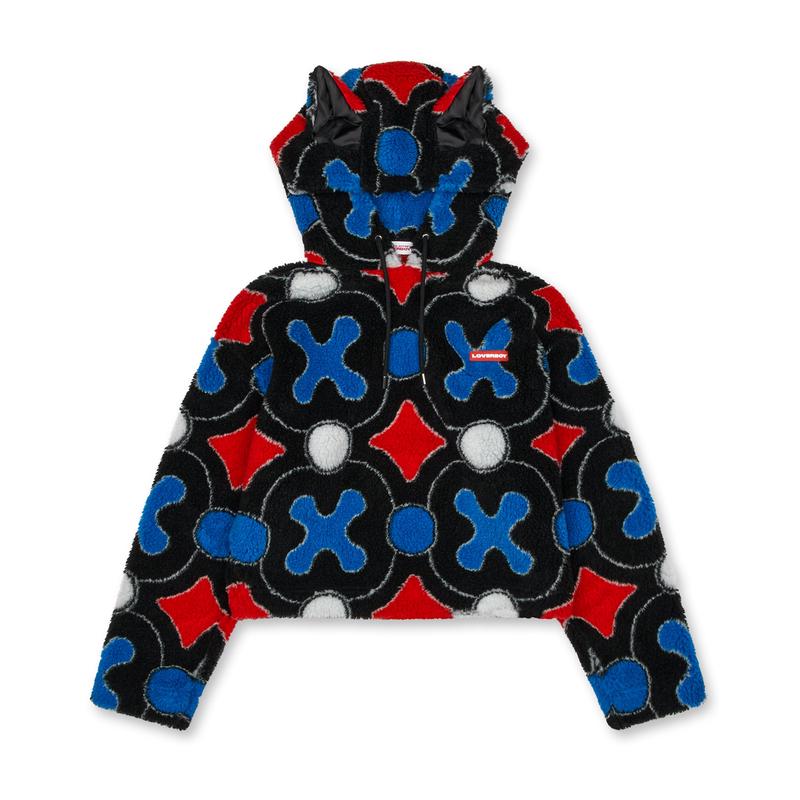 Charles Jeffrey - Mens Lost Boys Fleece - (Black/Red/Blue)