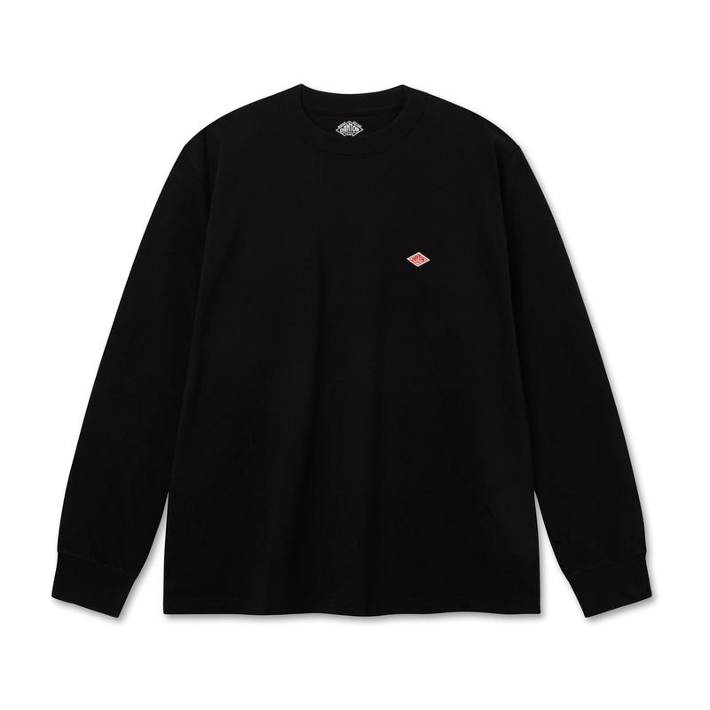 Danton - Crew Neck L/S T-Shirt - (Black)