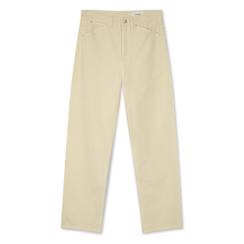 Lemaire - Mens Seamless Jeans - (Misty Ivory)