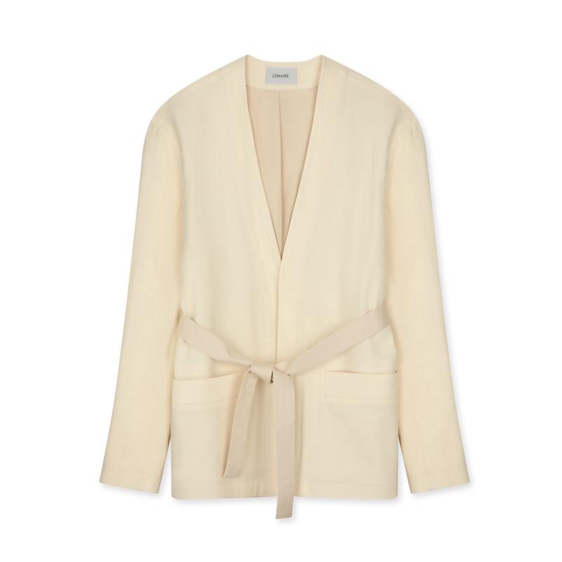 Lemaire - Womens Soft Jacket - (Off-White)