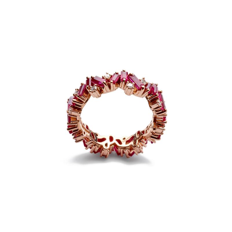 Suzanne Kalan - Ruby Frenzy Eternity Ring