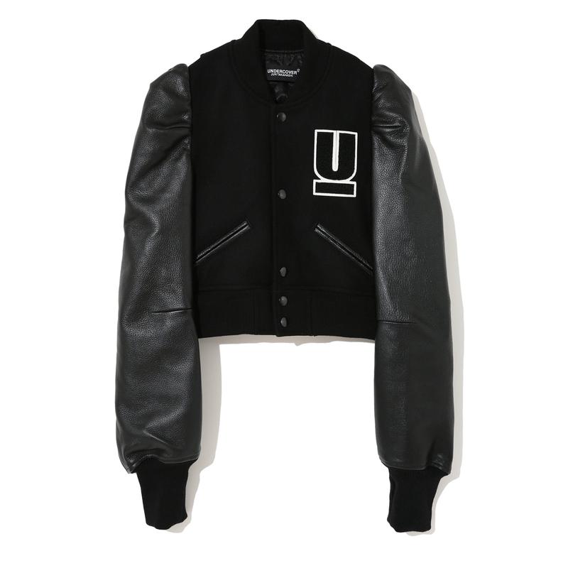 Undercover - Womens Varsity Jacket - (Black/Off-White)
