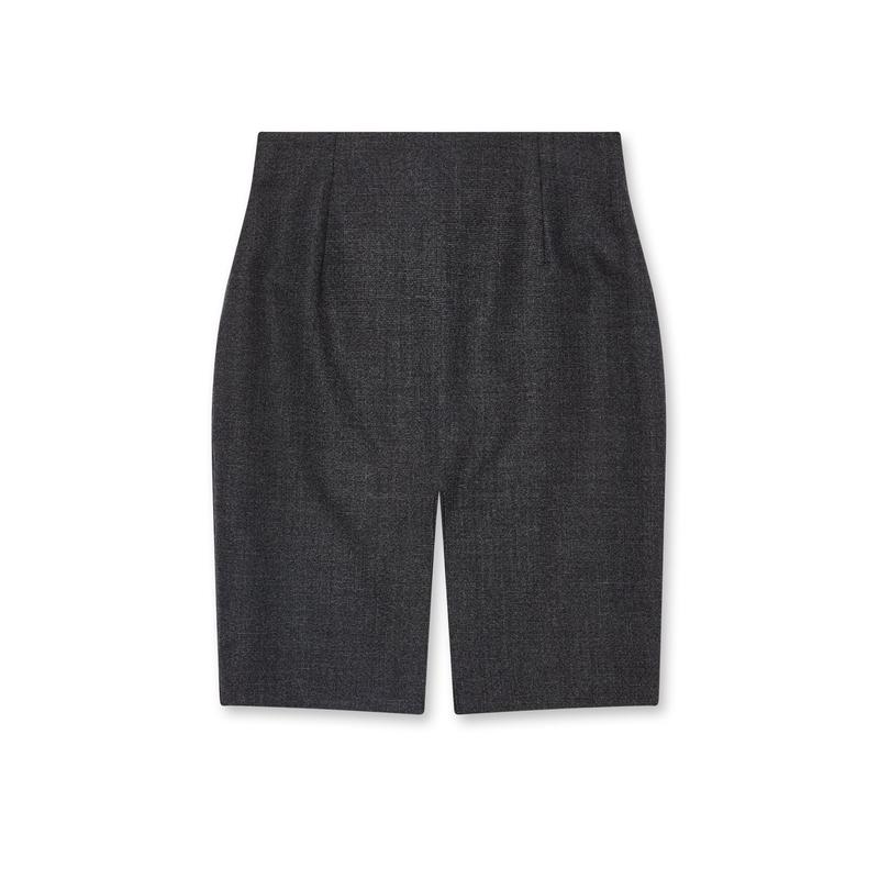 Raf Simons - Womens Double Split Skirt - (Black/Grey)