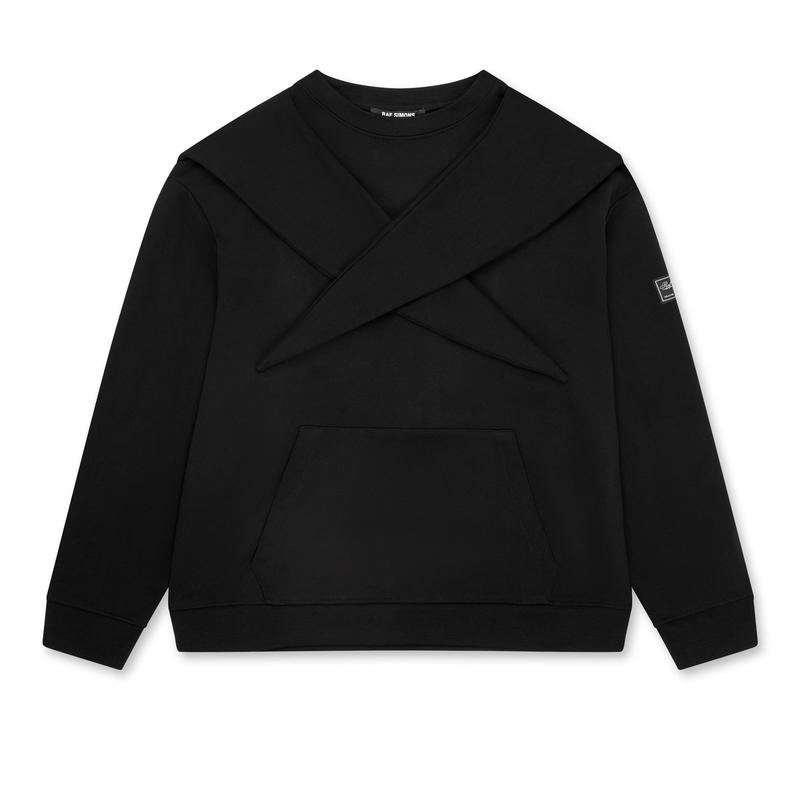 Raf Simons - Womens Regular Fit Knot Hoodie - (Black)