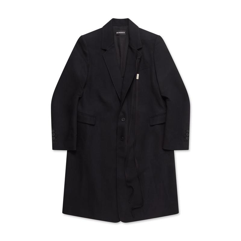 Ann Demeulemeester - Womens Veria Slouchy Long Jacket - (Black)