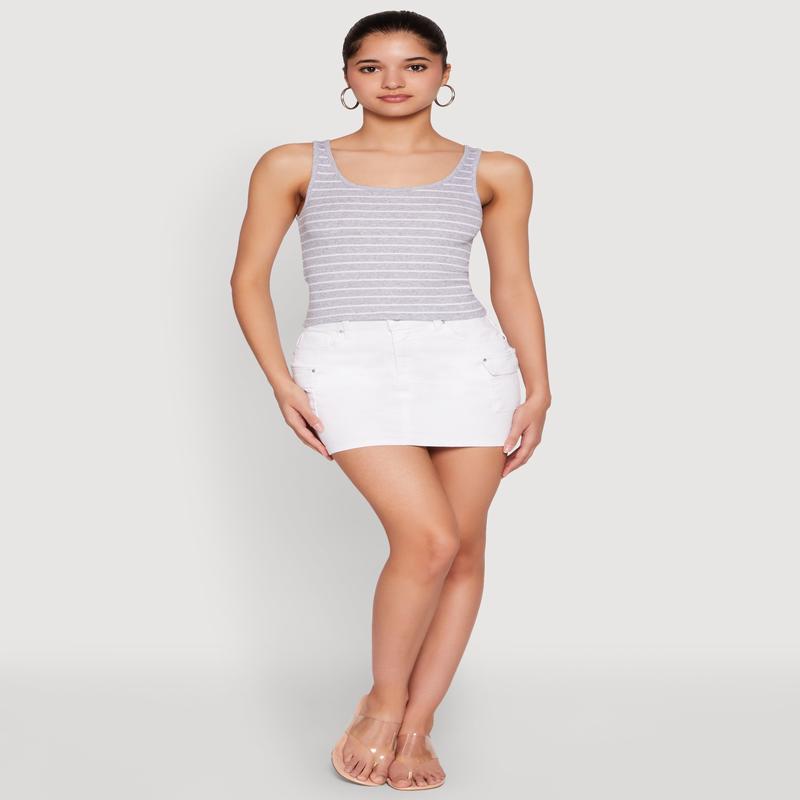 Basic Striped Tank Top