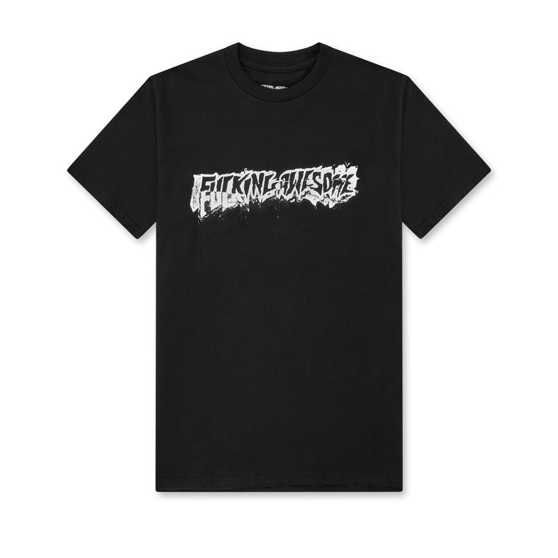 Fucking Awesome - Dill Cut Up Logo Tee - (Black)