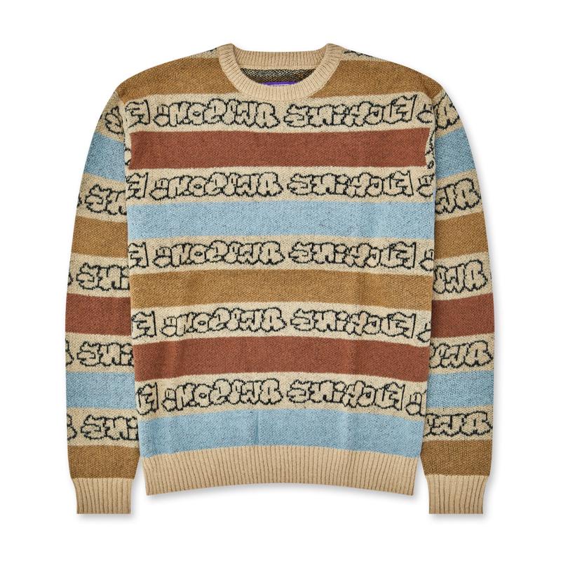 Fucking Awesome - Inverted Wanto Brushed Sweater - (Tan)