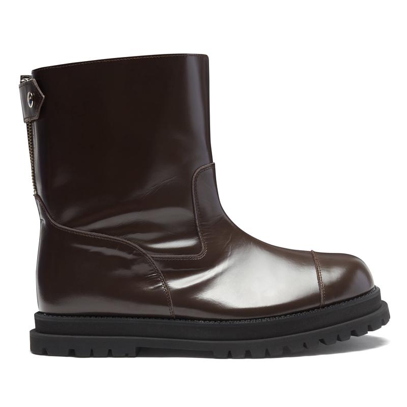 Tao - Ankle Leather Boots - (Brown)